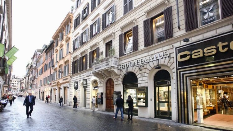محلات شارع كوندوتي في روما - ايطاليا