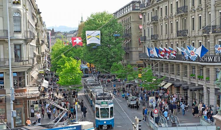 باهنهوفستراسي - Bahnhofstrasse في زيورخ