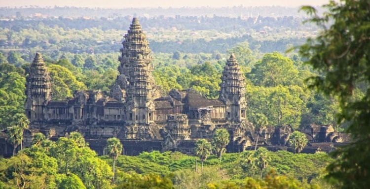 معبد أنغكور وات في سيام ريب - كمبوديا