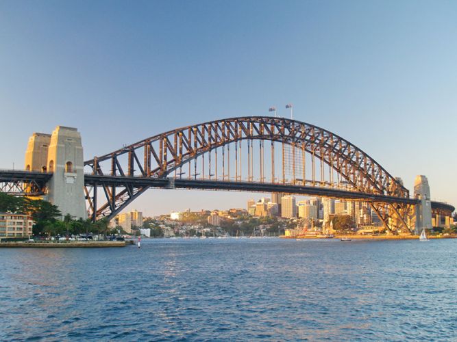 جسر ميناء سيدني في أستراليا