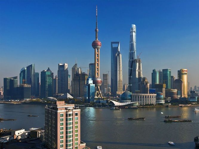 برج شين ماو في شنغهاي - الصين 