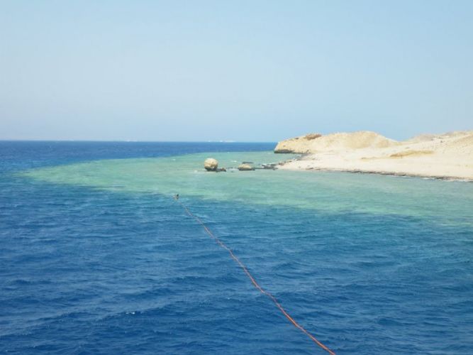 جزيرة تيران في شرم الشيخ - مصر