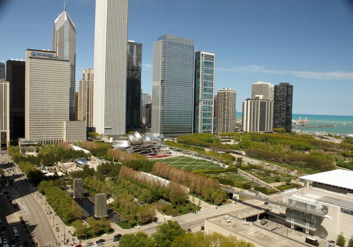 حديقة الألفية في مدينة شيكاغو