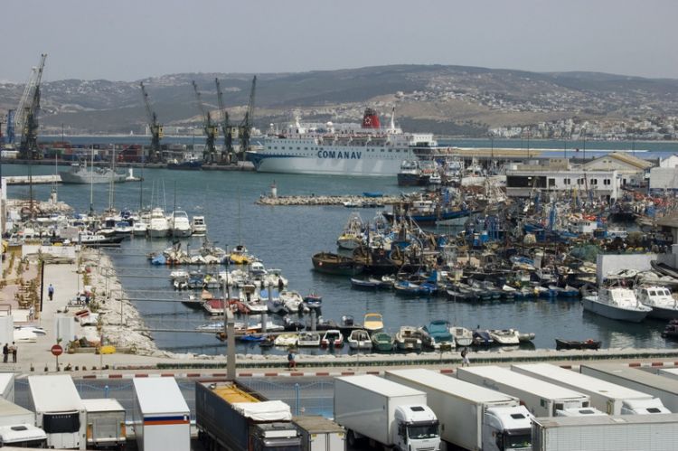ميناء الحاويات الجديد في طنجة - المغرب