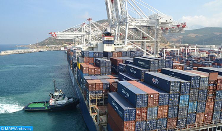 ميناء الحاويات الجديد في طنجة - المغرب