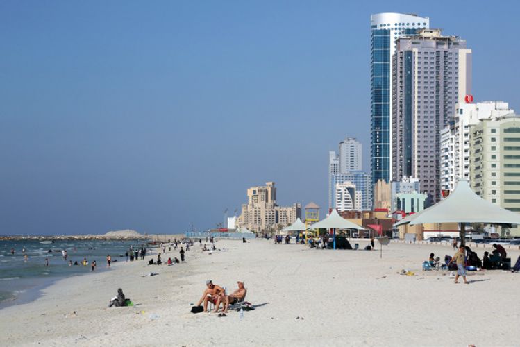 الشواطئ في إمارة عجمان