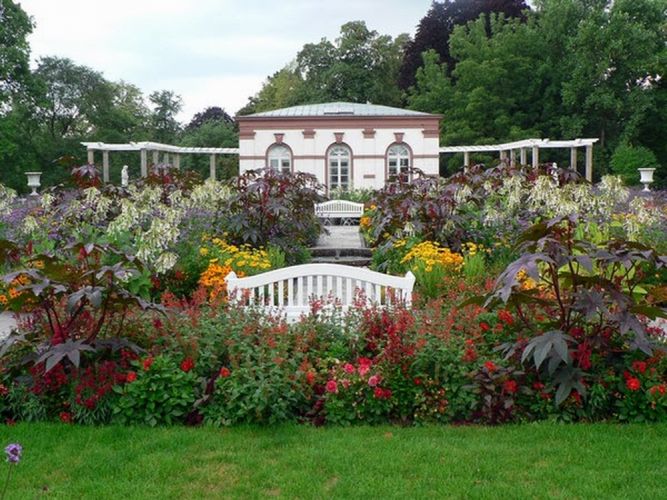 حديقة بلامين النباتية في فرانكفورت - ألمانيا