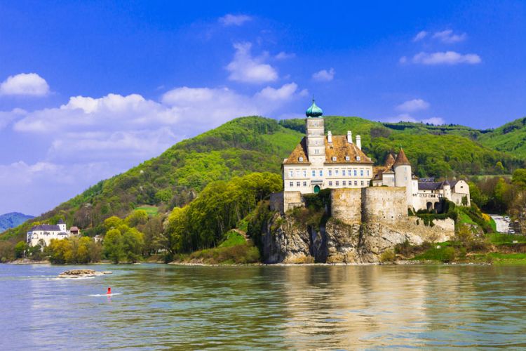 The old Danube in Vienna