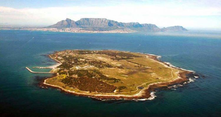 جزيرة روبن في كيب تاون في جنوب افريقيا