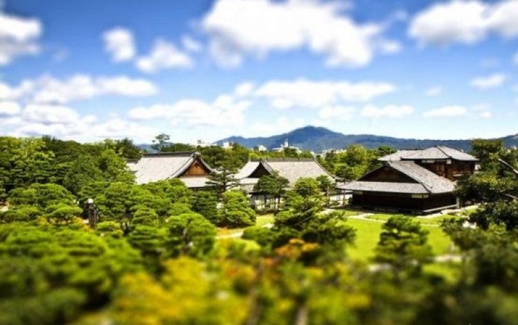 قلعة نيجو في كيوتو - اليابان