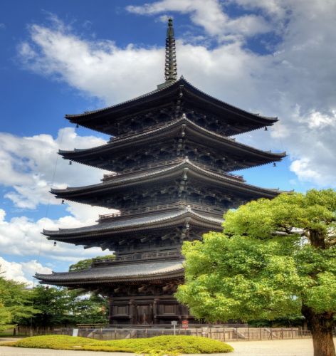 معبد توجي في كيوتو - اليابان