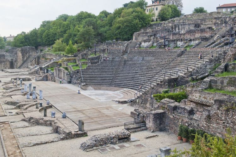 المسرح الروماني في ليون - فرنسا