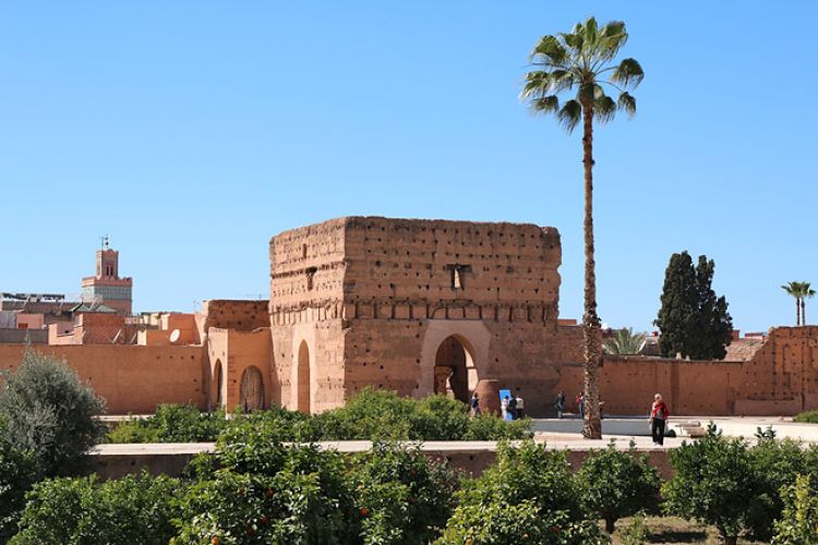 القصر البديع في مراكش بالمغرب