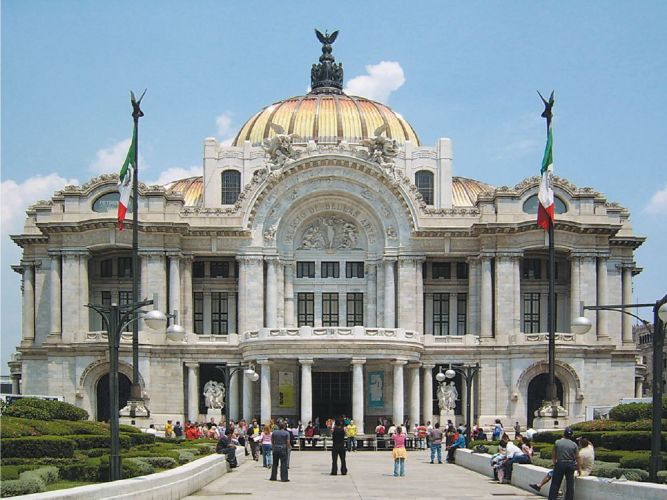 قصر الفنون الجميلة في مكسيكو سيتي - المكسيك