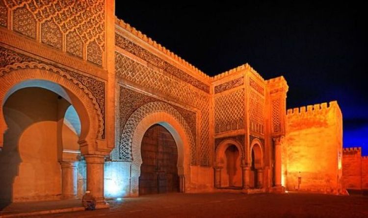 باب المنصور في مكناس - المغرب