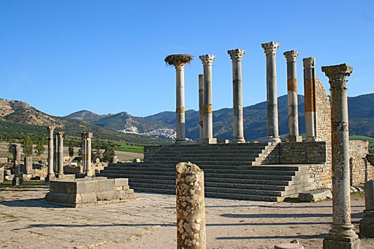 مدينة وليلي الأثرية في مكناس - المغرب