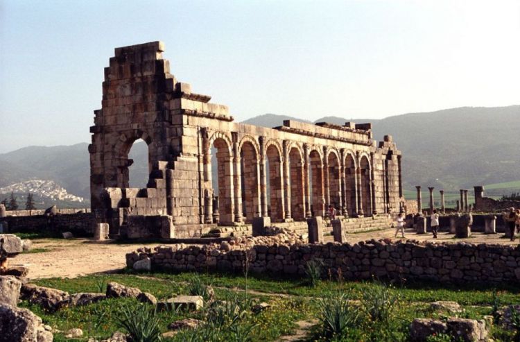 مدينة وليلي الأثرية في مكناس - المغرب