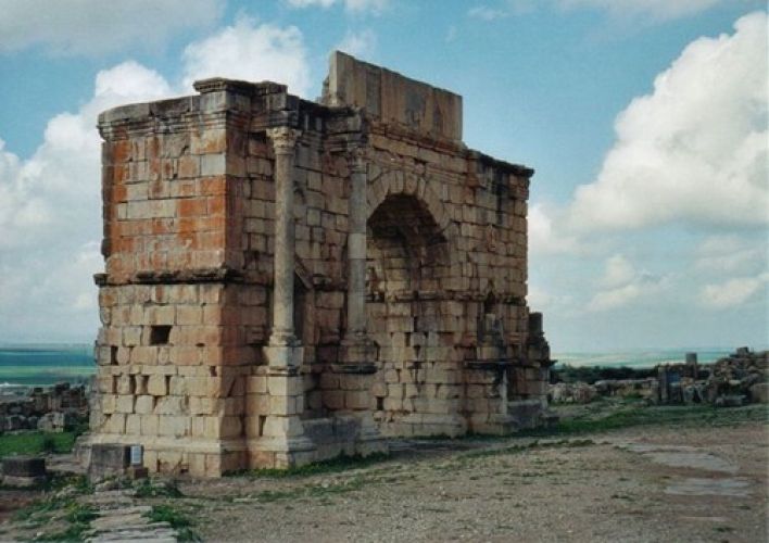 مدينة وليلي الأثرية في مكناس - المغرب