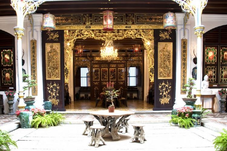 مدخل متحف تراث بابا نيونيا في ملاكا - ماليزيا