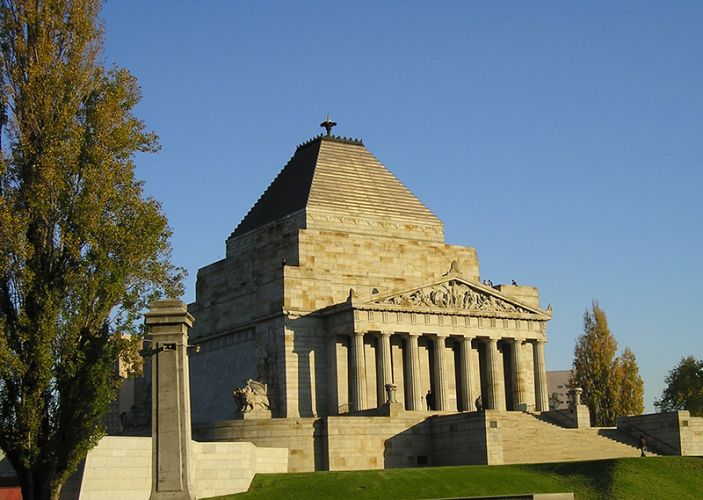 النصب التذكاري في ملبورن - أستراليا