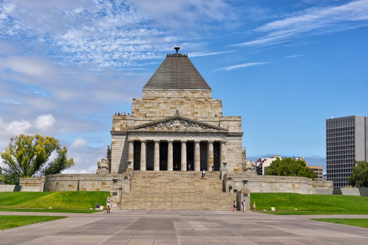 النصب التذكاري في ملبورن - أستراليا
