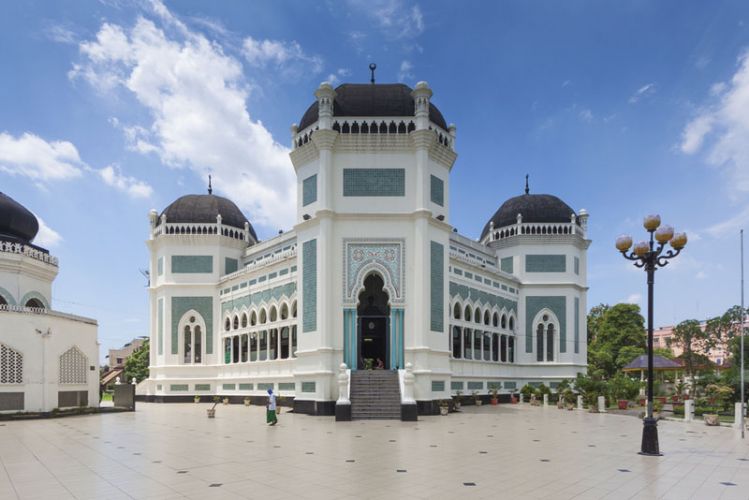 Great Mosque of Medan Indonesia