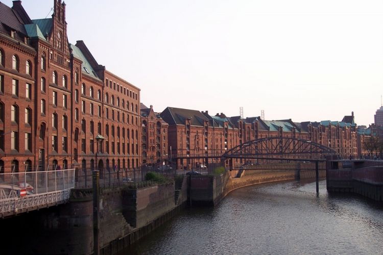 مدينة التخزين Speicherstadt