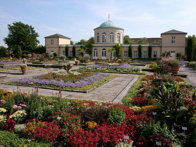 حديقة Berggarten في هانوفر