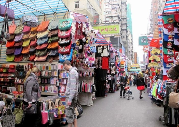 سوق السيدات في هونج كونج