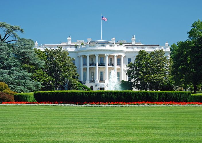 البيت الأبيض في واشنطن