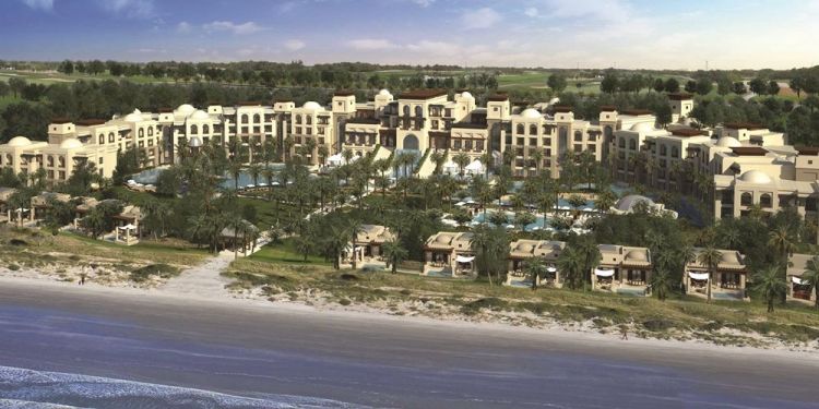  Saadiyat Rotana Resort - Ariel View
