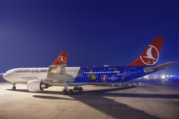 الخطوط الجوية التركية ناقل رسمي لبطولة كأس الأمم الأوروبية 