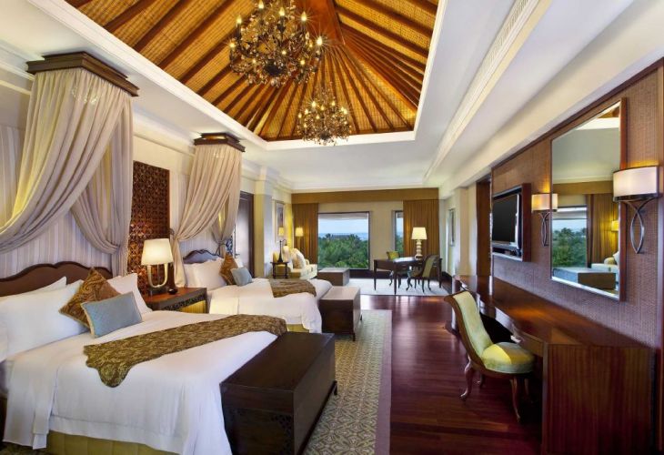 The St. Regis Bali Grande Astor Suite Twin Bedroom