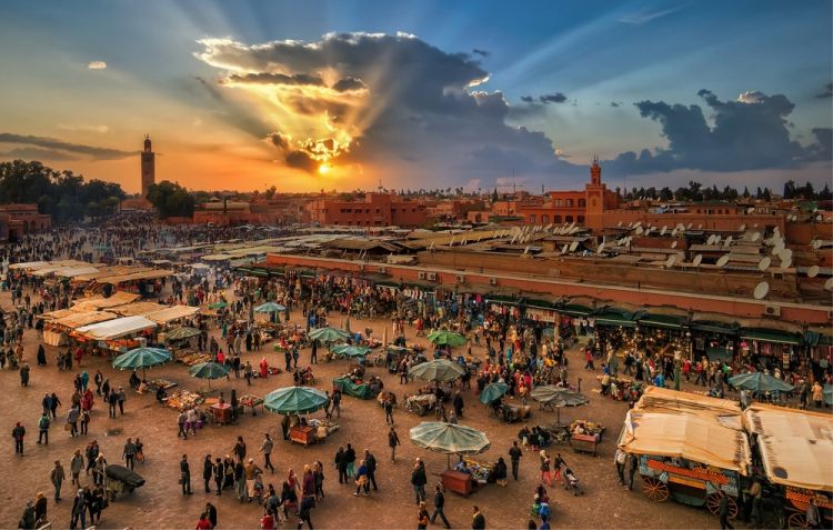 ساحة جامع الفنا في مراكش
