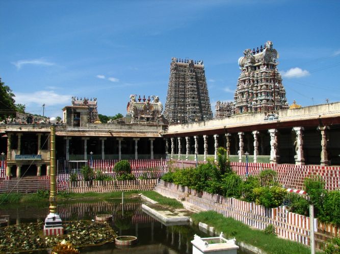 معبد Meenakshi Amman