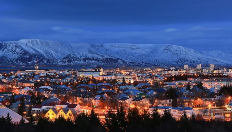 ريكيافيك في أيسلندا