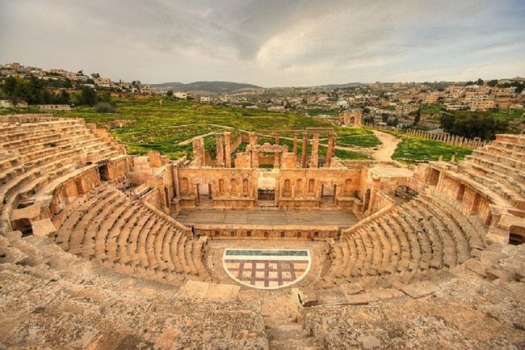 جرش التي تسمى مسرح الحضارات في الأردن