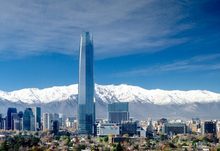 ابراج Gran Torre في سانتياغو عاصمة تشيلي