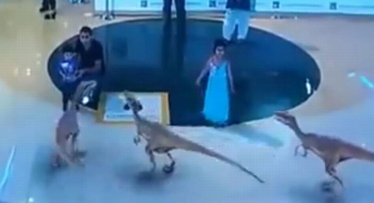 حديقة حيوانات افتراضية في دبي