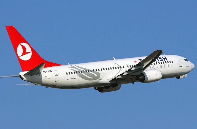 طائرة الخطوط الجوية التركية