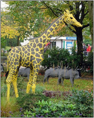 حديقة حيوانات من الليغو في بلجيكا