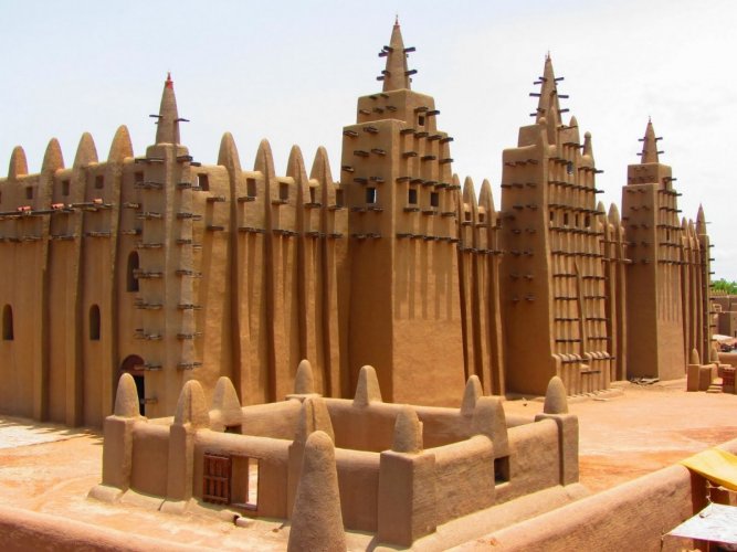 مسجد ديجيني في مالي 