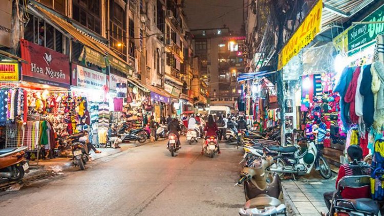 الاسواق الليليه في هانوي