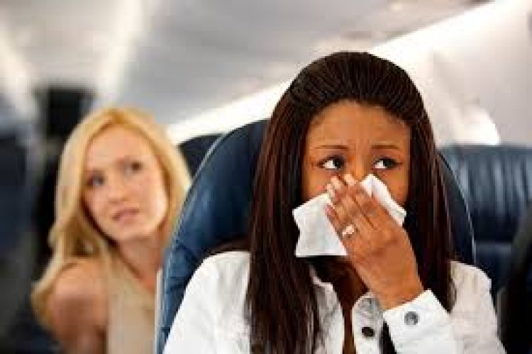 نصائح لتجنب الاصابة بالجراثيم في الطائرة