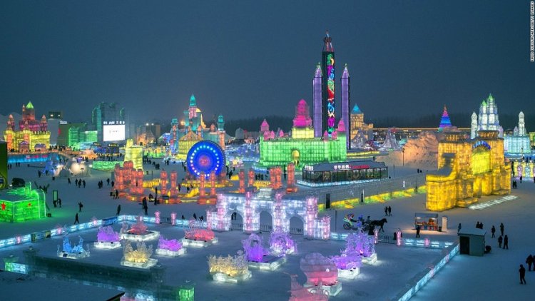 مهرجان الجليد في الصين