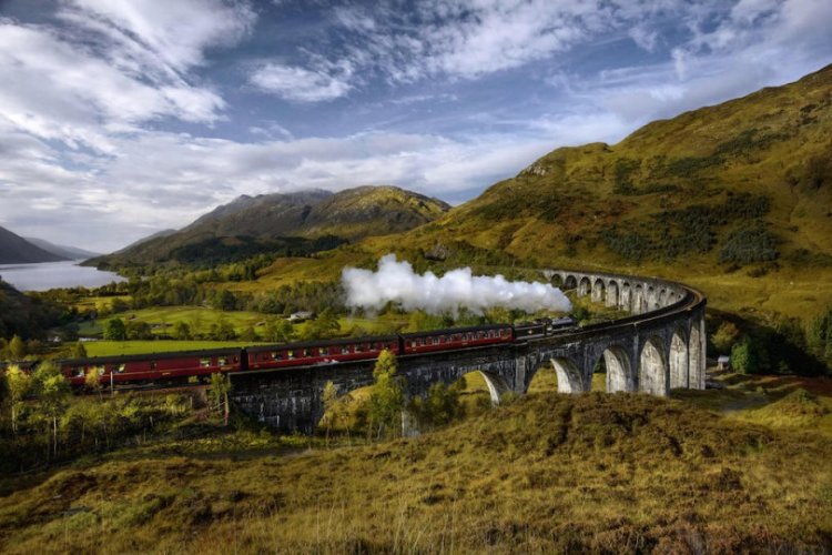 السفر بالقطار بين مدن اسكتلندا