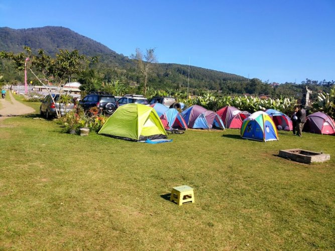 التخييم بالقرب من بحيرة Danau Buyan