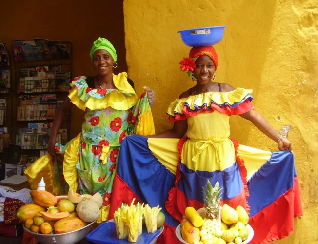 الملابس التقليدية في كولومبيا