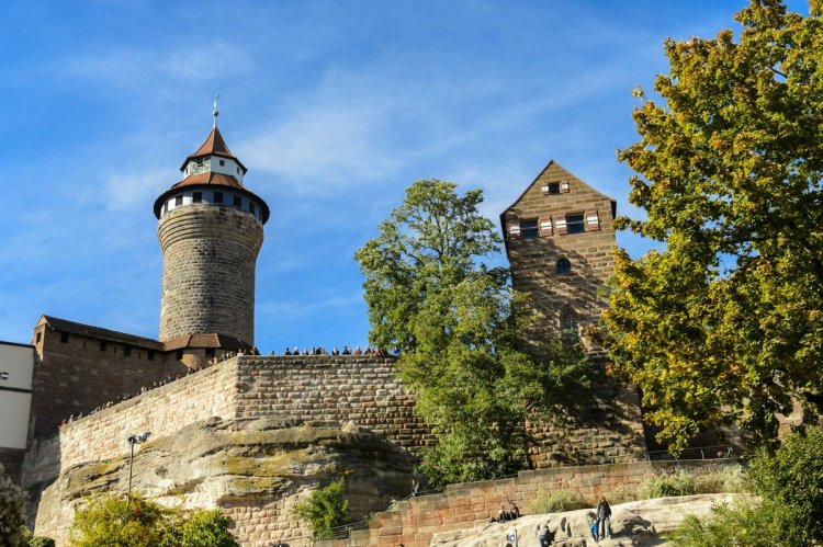 قلعة القيصر Kaiserburg في نورمبرغ ألمانيا