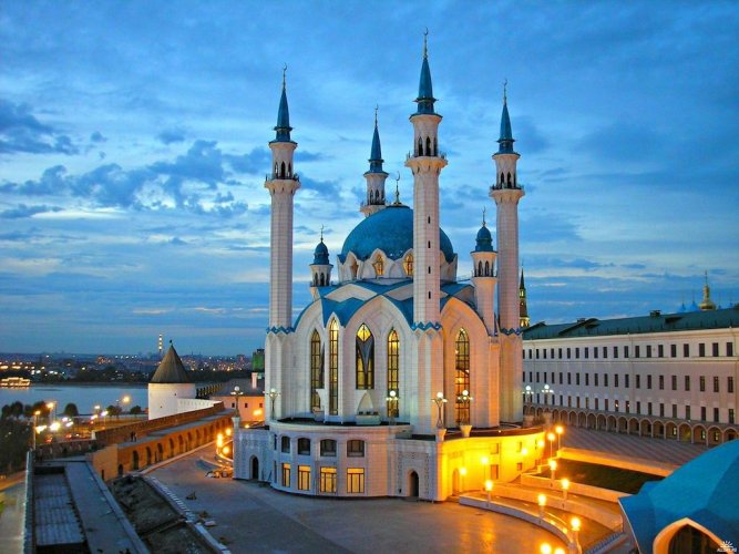 مسجد قول الشريف في كازان روسيا